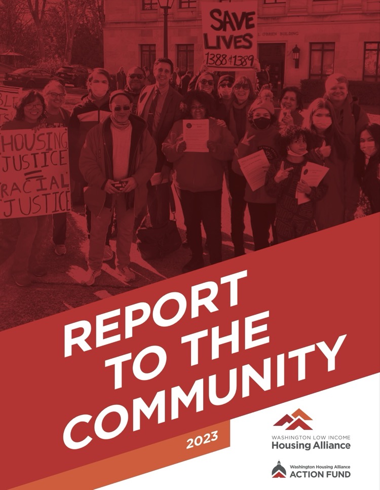 Cover image of the 2023 Report to the Community