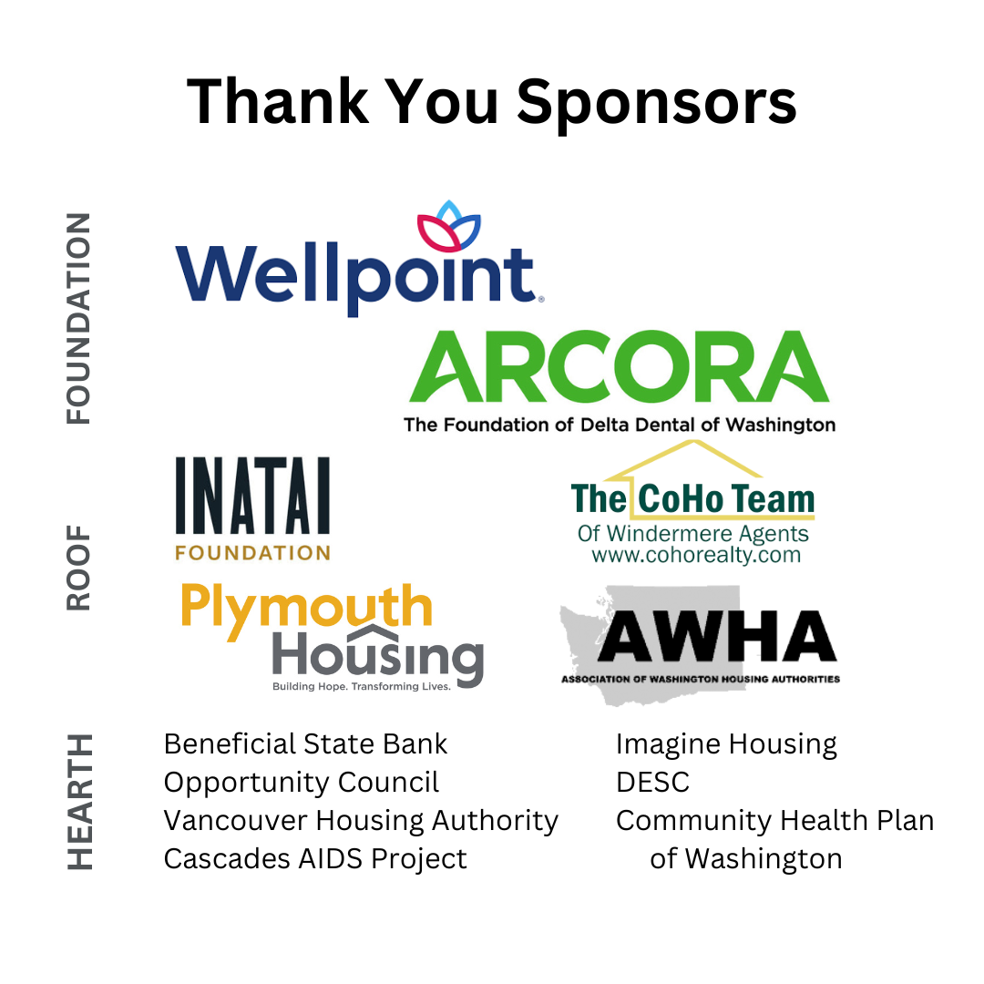 Sponsors of the 2024 Affordable Housing and Homelessness forums